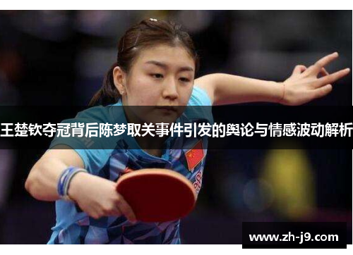 王楚钦夺冠背后陈梦取关事件引发的舆论与情感波动解析